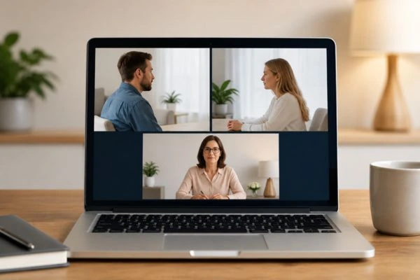 Image of online shuttle mediation Trafford